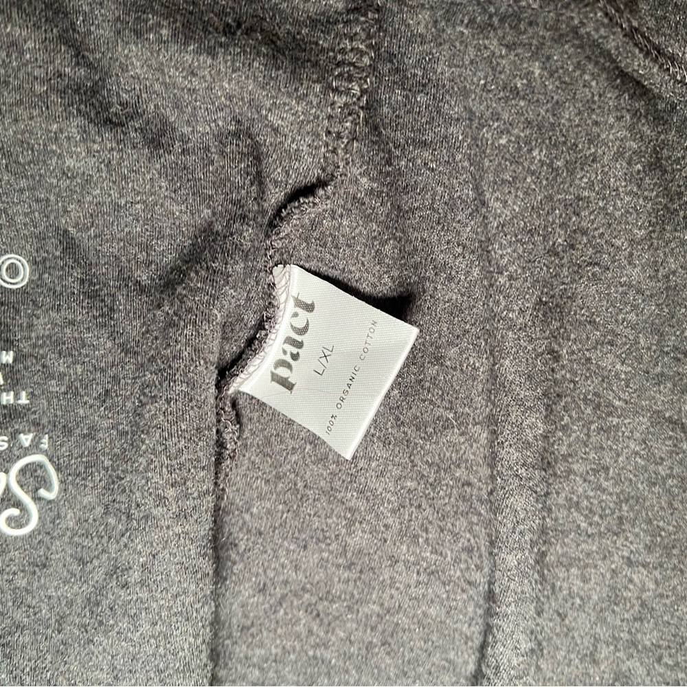 Pact Organic Cotton Airplane Cardigan size large XL Minimalist Travel Athleisure - Picture 7 of 15